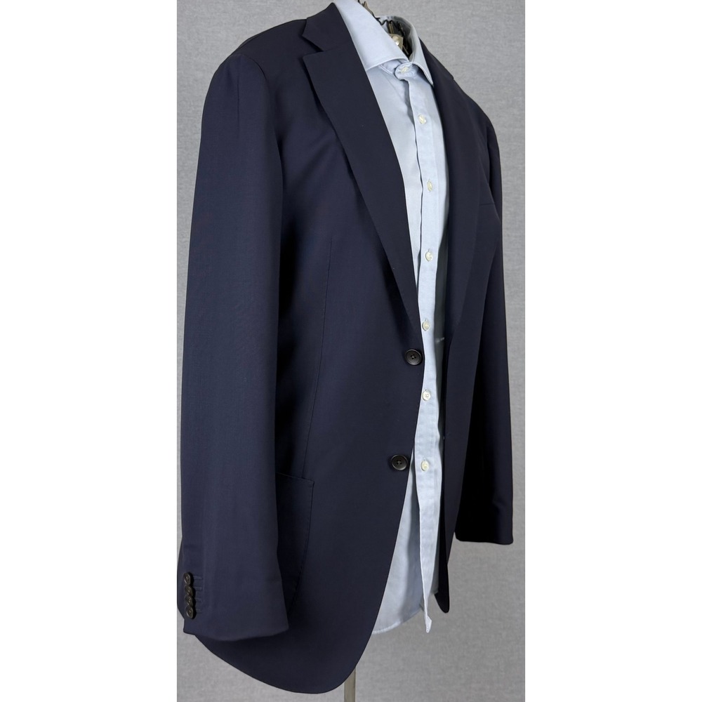 Suitsupply Havana Patch Traveler Blazer Navy Wool Vitale Barberis Canonico 42L